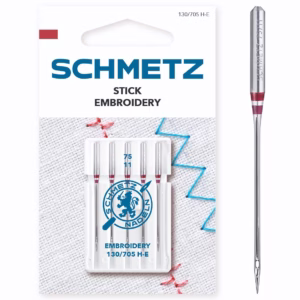 Aguja para Bordado Schmetz 130/705 H-E 75