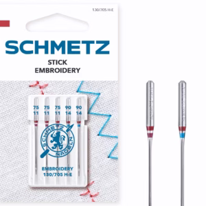 Aguja para Bordado Schmetz 130/705 H-E 75-90
