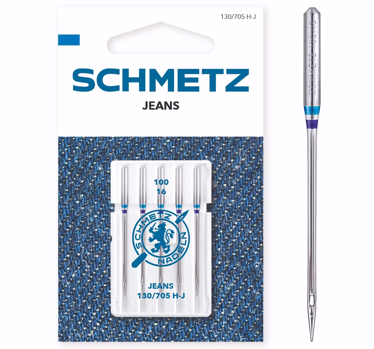 Aguja Jeans Schmetz 130/705 H-J 100