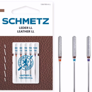 Aguja para Piel Schmetz 130/705 H LL 80-100