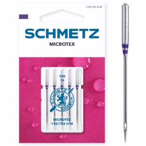 Aguja Microtex Schmetz 130/705 H-M 100