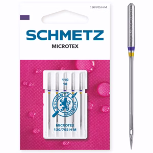 Aguja Microtex Schmetz 130/705 H-M 60-80