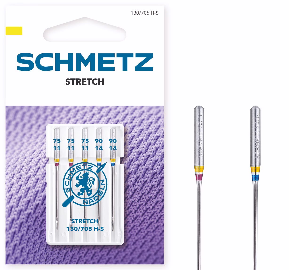 Aguja Stretch Schmetz 130/705 H-S 75-90