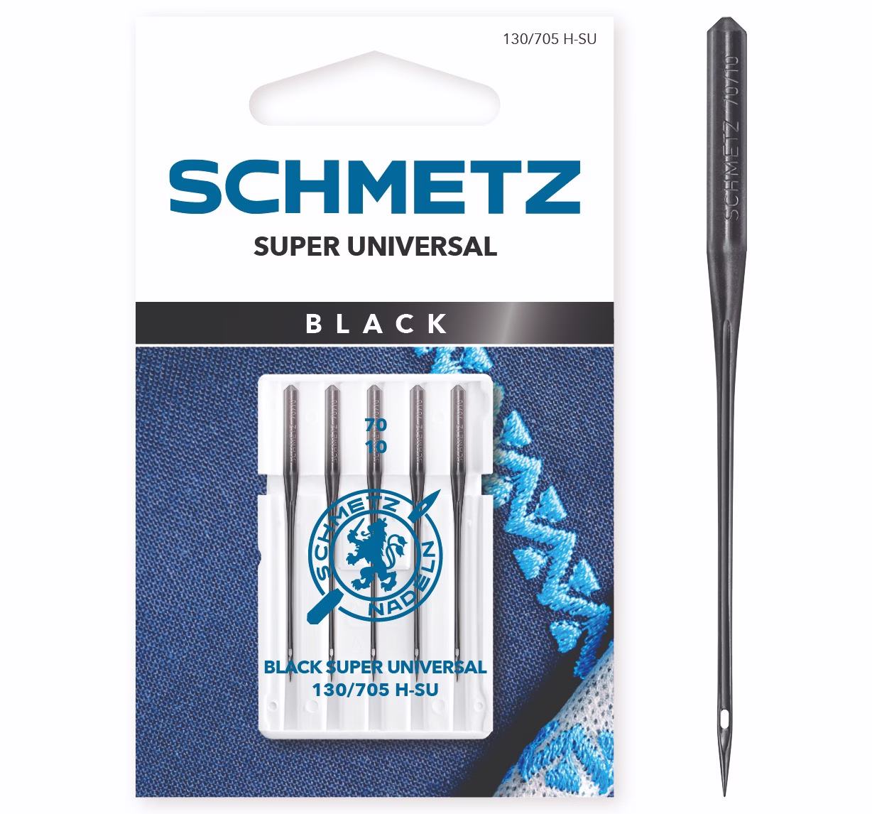 Aguja Antiadherente Schmetz 130/705 H-SU 80