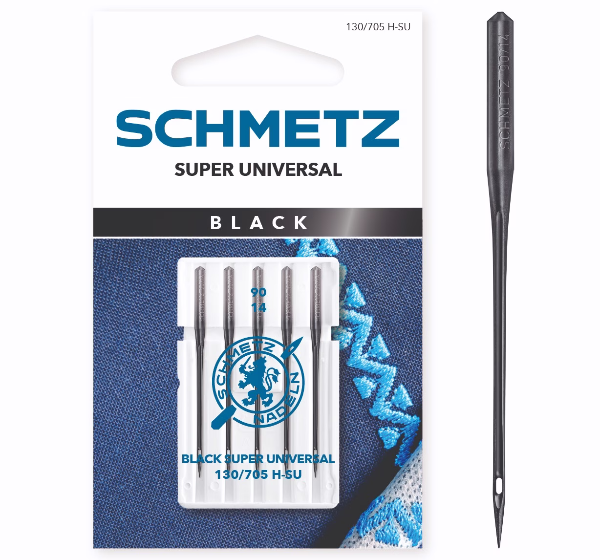 Aguja Antiadherente Schmetz 130/705 H-SU 90