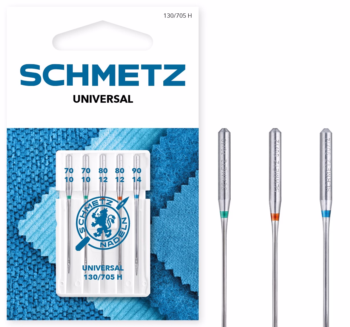 Aguja Universal Schmetz 130/705 H 70-100