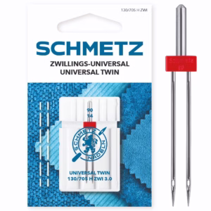 Aguja Gemela Universal Schmetz 130/705 H ZWI NE 4.0 100