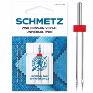 Aguja Gemela Universal Schmetz 130/705 H ZWI NE 4.0 80