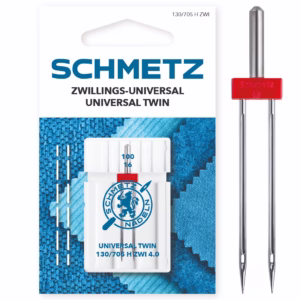 Aguja Gemela Universal Schmetz 130/705 H ZWI BR NE 6.0 100
