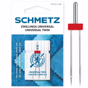 Aguja Gemela Universal Schmetz 130/705 H ZWI BR NE 8.0 100