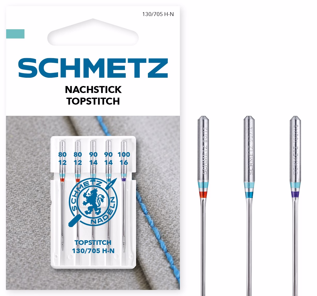 Aguja Topstitch Schmetz 130 N 80-100